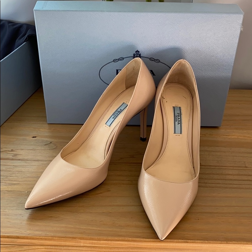 Prada Nude Pumps